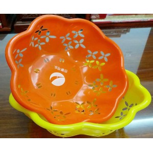 花形果籃，塑料筐，果蔬筐，果盤(pán)