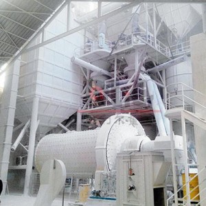 球磨機+分級機系統(tǒng) 球磨機廠家 節(jié)能球磨機價格