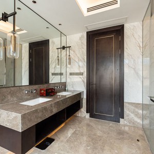 圣蒂歐全屋定制家居 輕奢木門 平開門 歐式室內實木推拉門