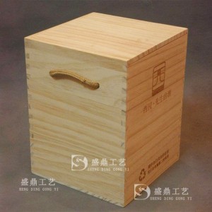 白酒包裝 實木白酒木盒 桐木包裝酒箱 盛鼎工藝品