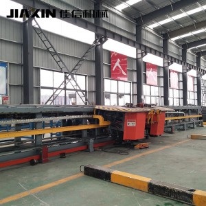 全自動數控臥式鋼筋彎曲中心雙機頭馬蹄筋一次成型鋼筋彎曲中心