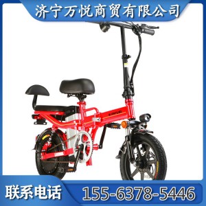 折疊電動自行車 鋰電池電瓶車新國標代步車 代駕折疊小型車