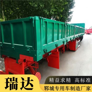 煤炭運(yùn)輸專用型 自卸后翻半掛車生產(chǎn)廠家