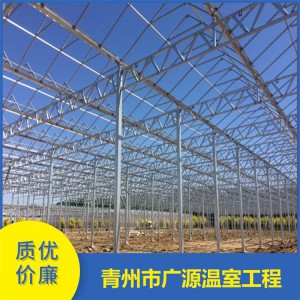 臨沂智能日光溫室工程價格 連棟玻璃溫室批發 各類連棟薄膜溫室制造