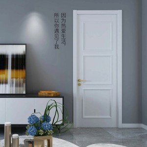 工廠定制批發免漆簡約輕奢復合CPL零度無漆門 實木臥室門 全實木門 圣蒂歐家居定制