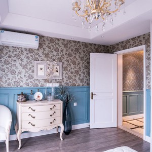 全屋定制現代簡約實木門 實木復合烤漆門 臥式門套門 可來圖定制