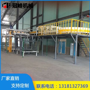 廠家生產化肥飼料自動機器人 糧食淀粉高位碼垛機 顆粒粉末碼垛機