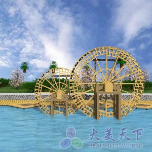 景觀水車廠家 濰坊景觀水車廠家直銷