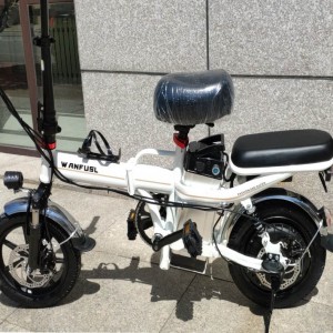 折疊電動自行車 超輕鋰電池電動車 迷你小型代步車 成人代駕電瓶車