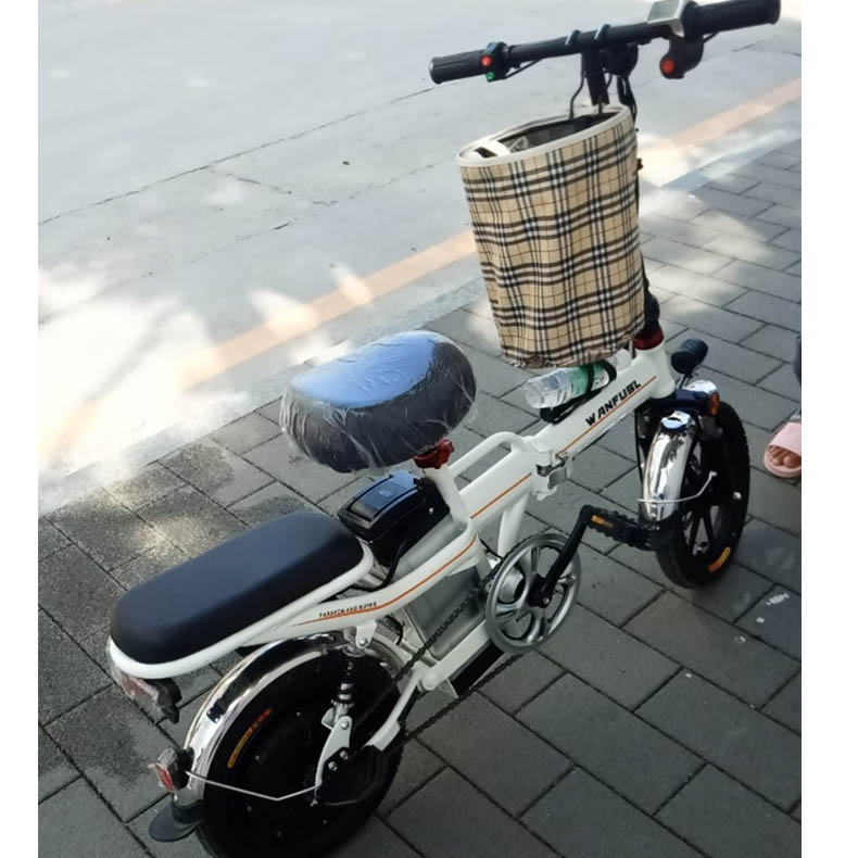 現貨直供迷你小型電動車 2021新款 便攜超輕折疊電動自行車