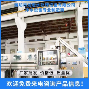 桶裝水制造全自動(dòng)凈水設(shè)備 濰坊龍宏廠家直供
