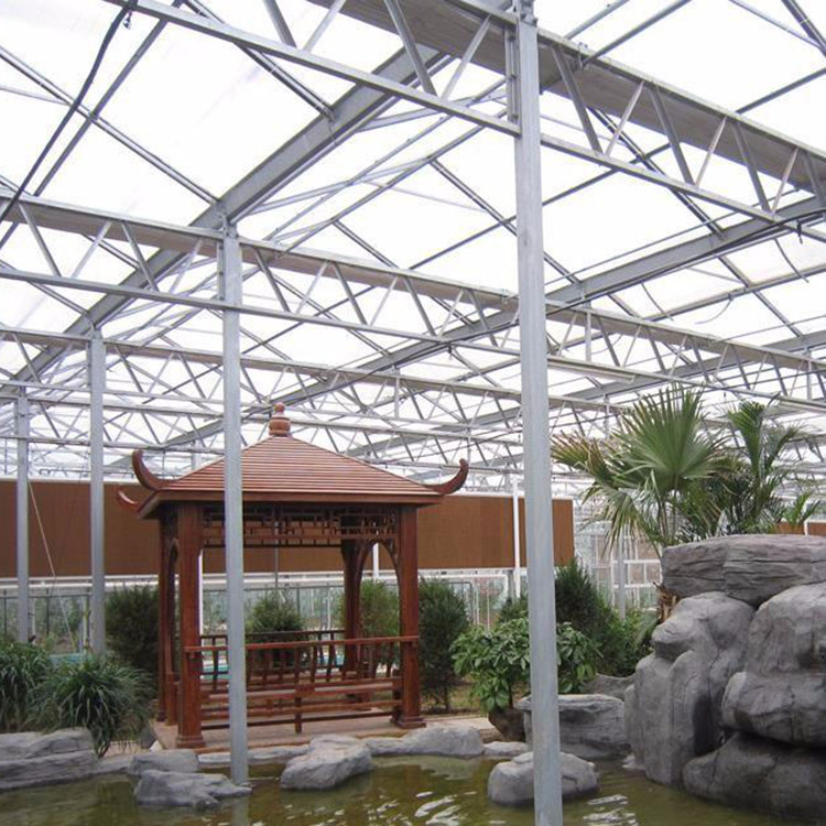 專業制作玻璃智能溫室大棚 生態溫室 陽光休閑餐廳溫室