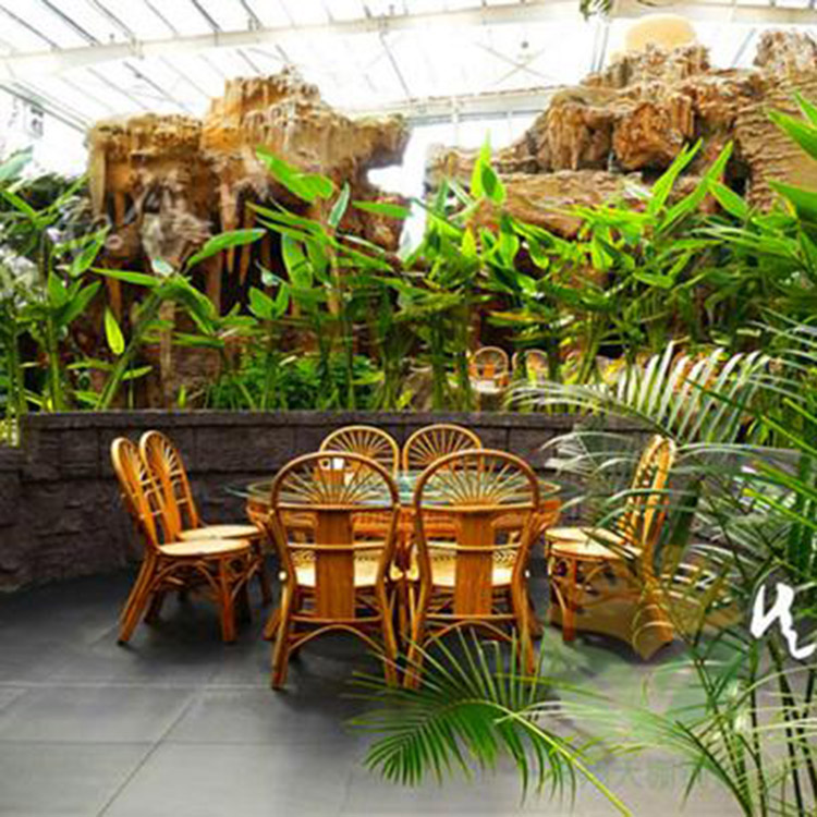 陽光休閑餐廳溫室 陽光板溫室大棚 翔浩農業