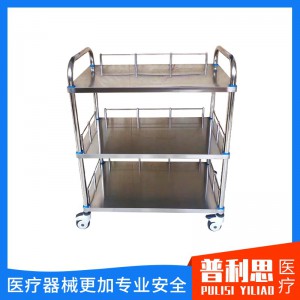 不銹鋼器械車 器械推車 不銹鋼器械臺車 不銹鋼器械車