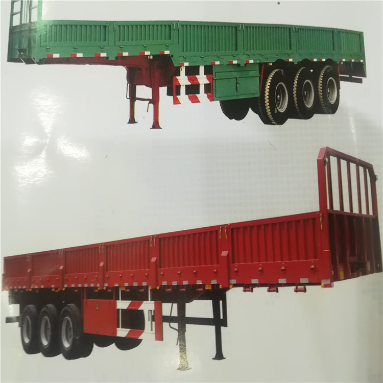 13米倉欄車銷售廠家 山東13米半掛車生產廠家 廠家直銷