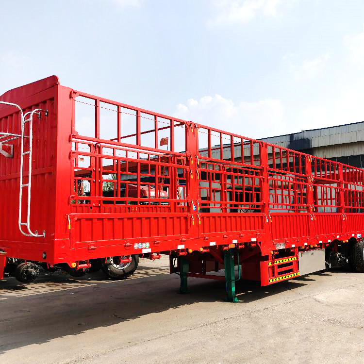13米倉欄車銷售廠家 山東13米半掛車生產廠家 廠家直銷