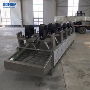 食品翻轉(zhuǎn)式風(fēng)干機(jī) 蔬菜風(fēng)干流水線 包裝袋除水流水線