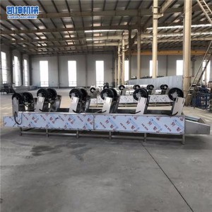 食品翻轉(zhuǎn)式風(fēng)干機(jī) 蔬菜風(fēng)干流水線 包裝袋除水流水線