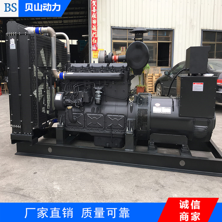 上柴400KW發(fā)電機(jī)組 柴油發(fā)電機(jī)組 房地產(chǎn)備用發(fā)電機(jī)組