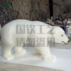 北極熊 仿真動物模型廠家供應(yīng) 廠家直銷 仿真動物 逼真仿真動物