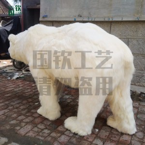 北極熊 仿真動物模型廠家供應(yīng) 廠家直銷 仿真動物 逼真仿真動物