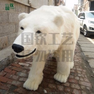 北極熊 仿真動物模型廠家供應(yīng) 廠家直銷 仿真動物 逼真仿真動物