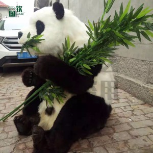 影視道具用標本 仿真熊貓模型加工定制