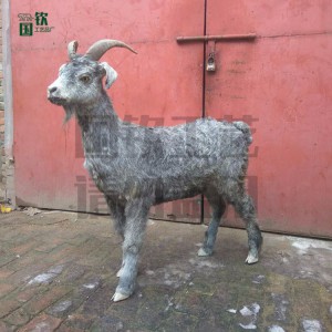 商場工藝擺件仿真山羊 仿真動物標本 規格齊全 可定制