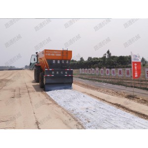 修路撒灰機 修路撒石灰撒粉料機 山東撒布機廠家