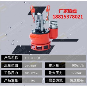 防汛應急排水排污液壓渣漿泵2寸3寸4寸多種型號體積小排量大