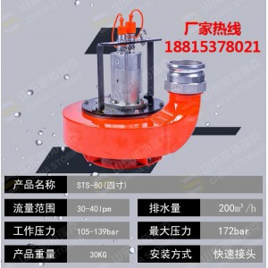 防汛應急排水排污液壓渣漿泵2寸3寸4寸多種型號體積小排量大