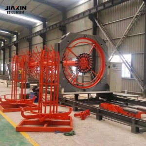 佳信數控鋼筋滾籠焊機 橋梁鋼筋籠加工設備 全自動鋼筋盤絲機