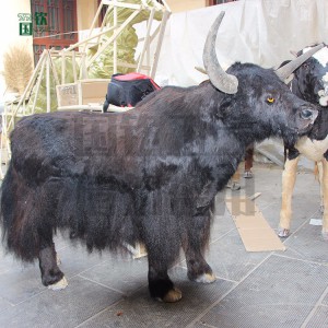 動物標本制作加工廠家 仿真牦牛模型定制