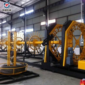 數控鋼筋籠滾焊機廠家 TS2000型鋼筋籠加工滾焊機