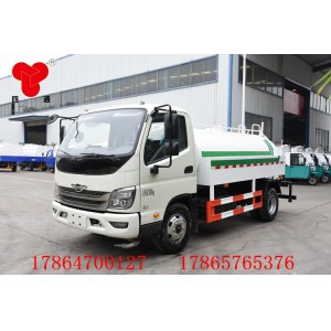 5方福田環(huán)衛(wèi)灑水車園林綠化灑水車降塵噴灑車