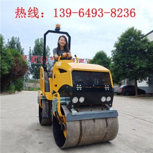 1噸1.5噸2噸3噸4噸壓路機 嘩嘩規律震動全液壓座駕式壓路機 小型壓路機