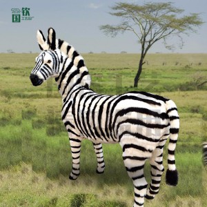 加工定制仿真斑馬模型 仿真動物擺件 影視道具