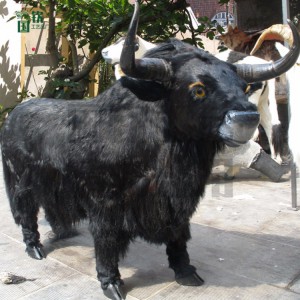 動物標本制作加工廠家 仿真牦牛模型定制