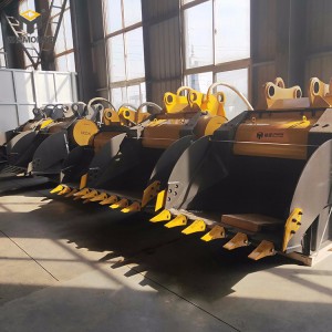 挖機破碎斗  移動式破碎站粉碎斗 工程機械配件