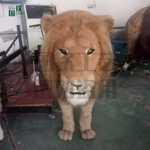 景區(qū)游樂園仿真動(dòng)物道具 仿真獅子模型  影視道具