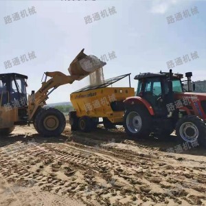 修路撒白灰的機械 撒粉料撒白灰的機器