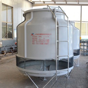 山東盛寶 逆流圓形玻璃鋼冷卻塔 圓形冷卻塔
