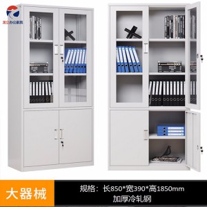 龍立辦公文件柜 鐵皮資料柜 鋼制文件柜 商業辦公家具定制