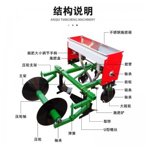 起壟犁 新款四輪拖拉機(jī)配套多功能開溝施肥起壟機(jī)蔬菜薯類種植開溝起壟犁