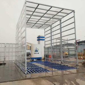 全自動洗車機 大型洗輪機隧道式 全封閉環保工程洗車臺