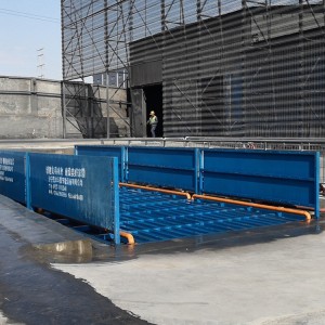 建筑工地車輛清洗設備 全自動洗車平臺 工程洗輪機全封閉