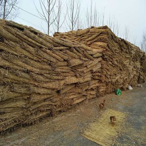 綠化稻草草苫草簾子 粗細均勻美觀 韌而不斷