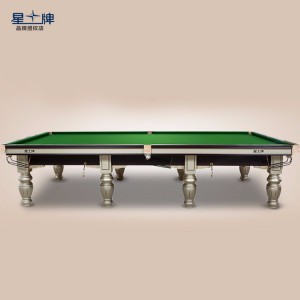 星牌臺球桌 英式斯諾克桌球臺 XW106-12S