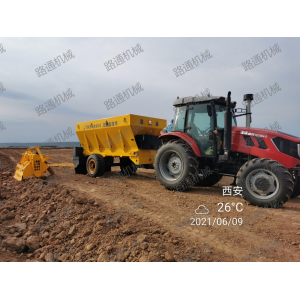 水穩灰土拌合機 小型灰土拌合機 三鏈條地面拌和機 2米路面三七灰路拌機 路通工程