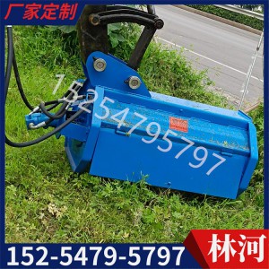 加工生產挖機液壓滾筒割草機 挖掘機改裝割草機碎枝機 園林草木綠植割草機現(xiàn)貨